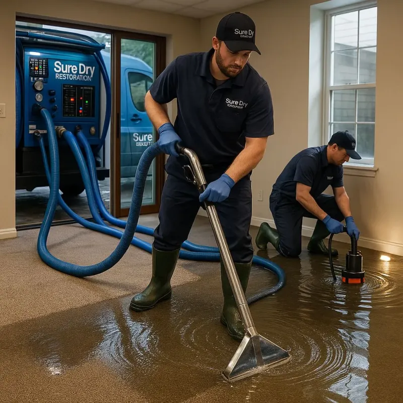 Water Extraction and Removal process in Fremont, CA